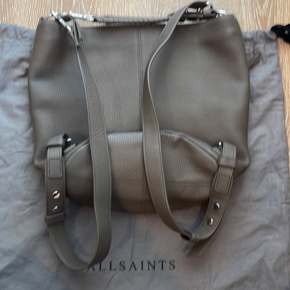 AllSaint Convertible Leather Purse/Backpack - Picture 11 of 13